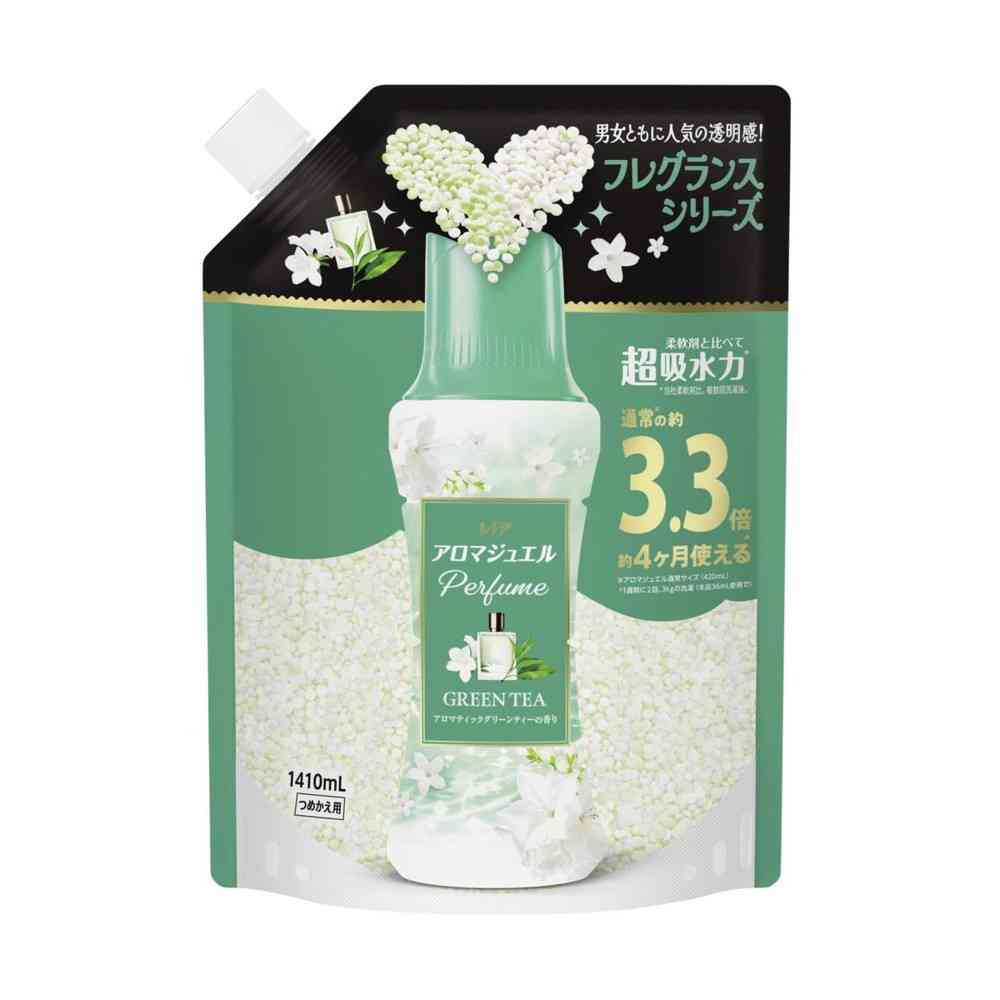 P&G Lenor Aroma Jewel Green Tea Scent Refill Extra Large Size 1410mL