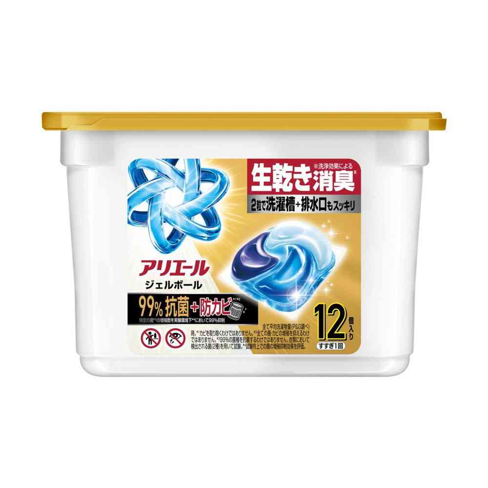 P&G Ariel Gel Ball Pro Power Ultra Antibacterial 12 Pieces