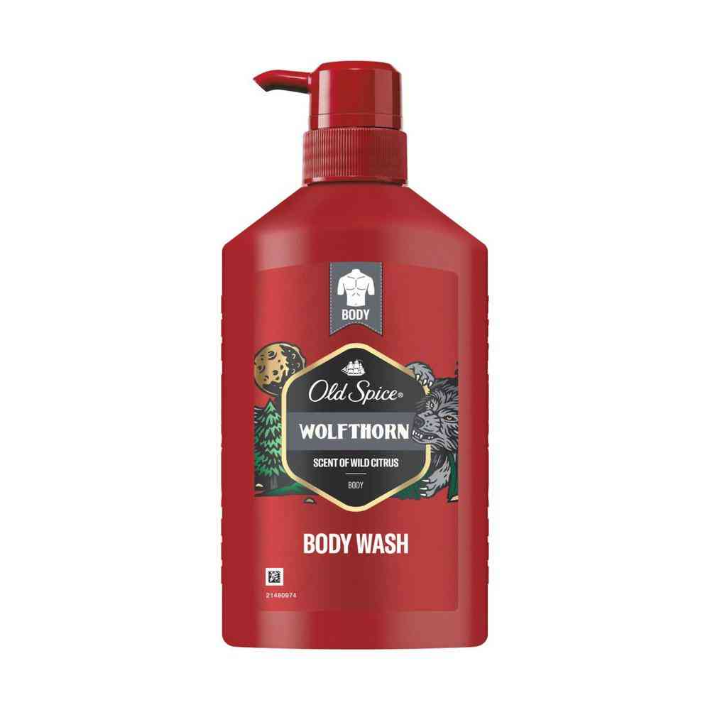 P&G Old Spice Wolfthorn Body Wash Pump 440ml
