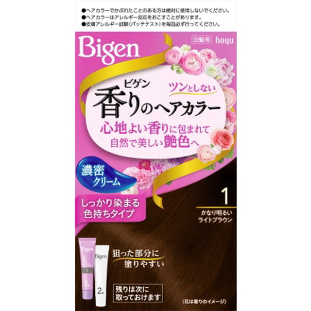 [Quasi-Drug] Bigen Fragrant Hair Color Cream 1 40g + 40g
