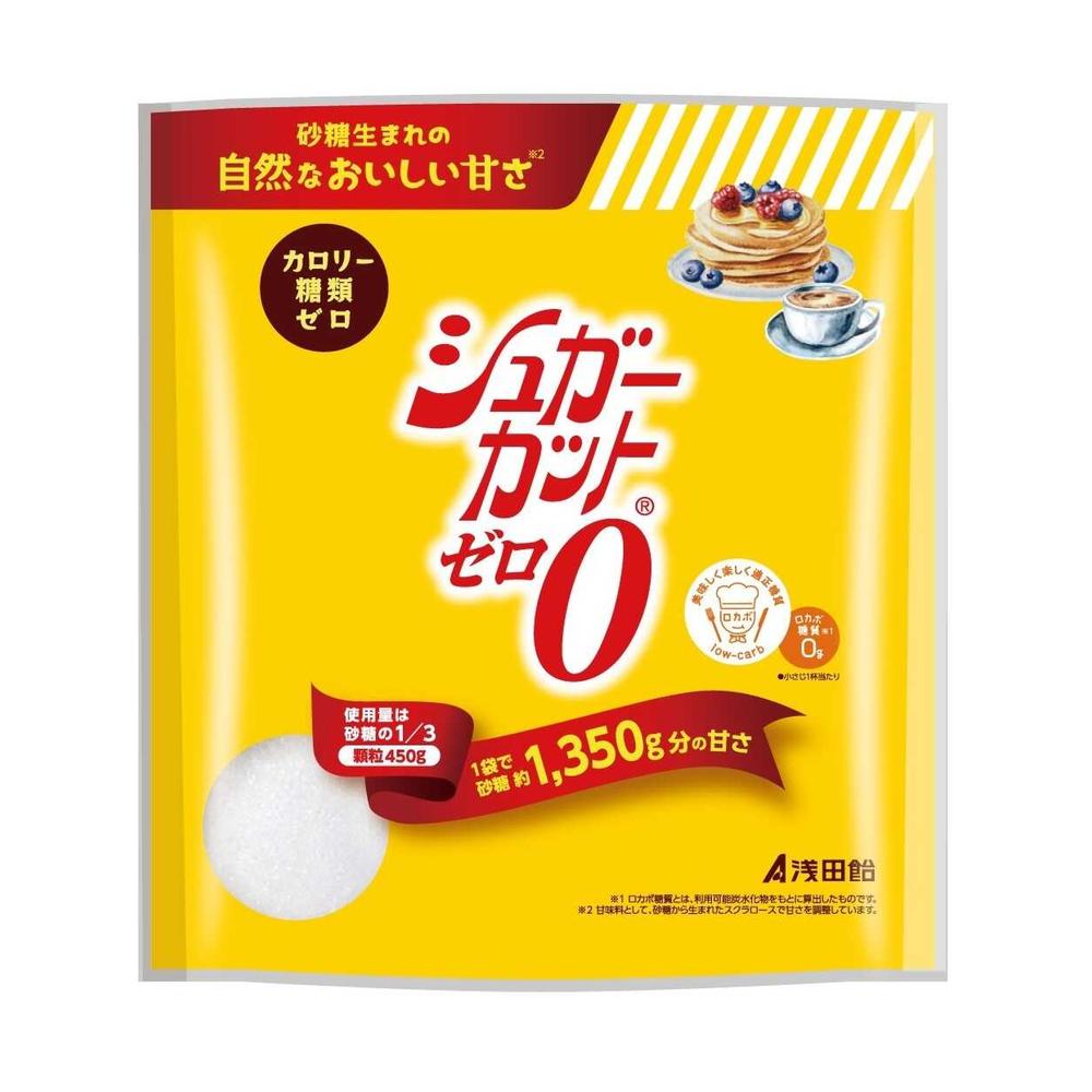 Asada Candy Sugar Cut Zero Granules 450g