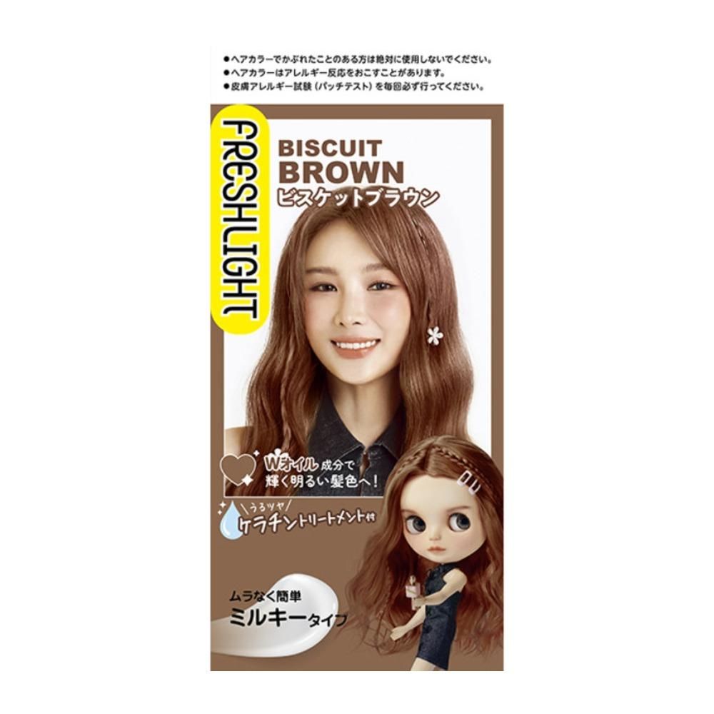 Henkel Japan Fresh Light Milky Hair Color - Biscuit Brown