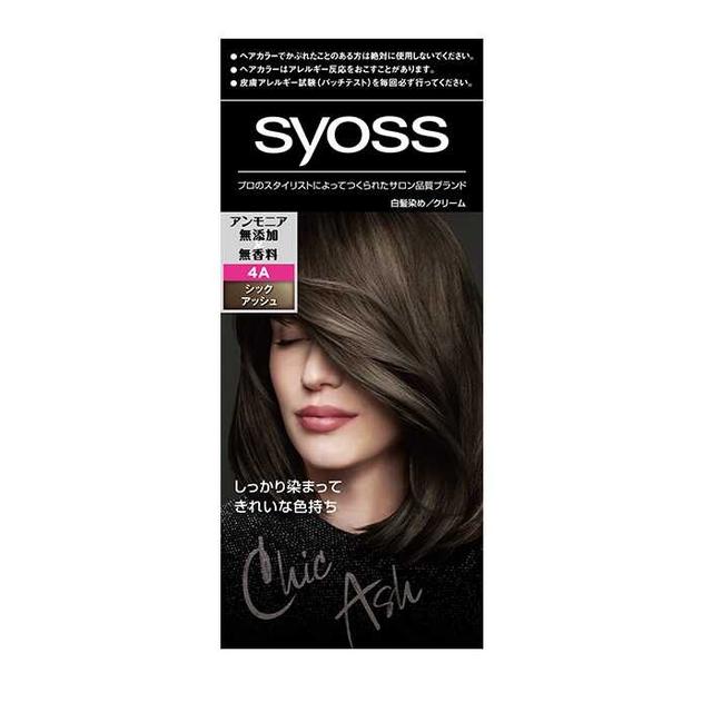 Henkel Japan Syoss Hair Color Cream 4A Chic Ash 50g + 50g