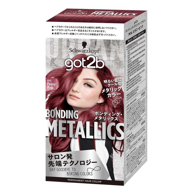 Medicinal got2b Bonding Metallic Hair Color - Peony Pink