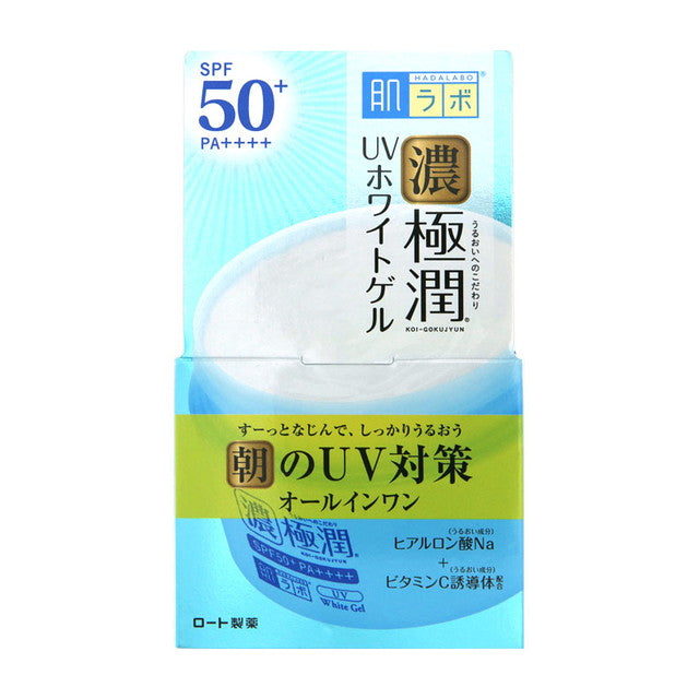 Rohto Pharmaceutical Hada Labo Gokujun Rich UV White Gel 90g