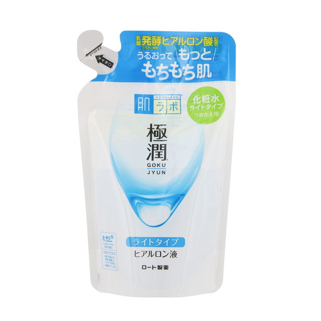 Rohto Hada Labo Gokujyun Hyaluronic Liquid Light Type Refill 170mL
