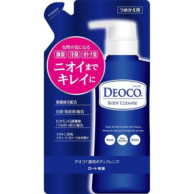 Rohto DEOCO Medicated Body Cleanser Refill 250ml