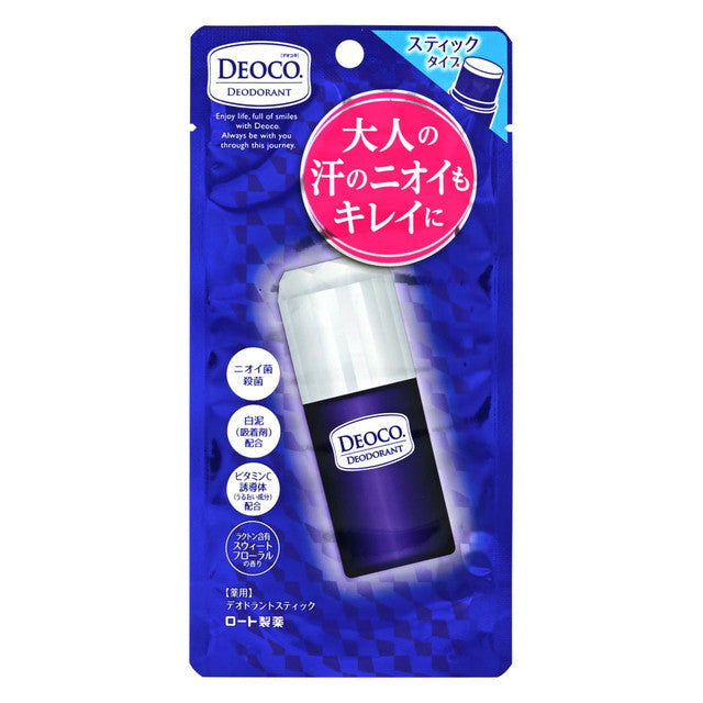 Rohto Deoco Medicated Deodorant Stick 13g