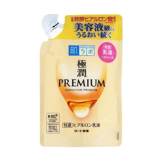 Hada Labo Gokujun Premium Hyaluronic Lotion Refill 140ml