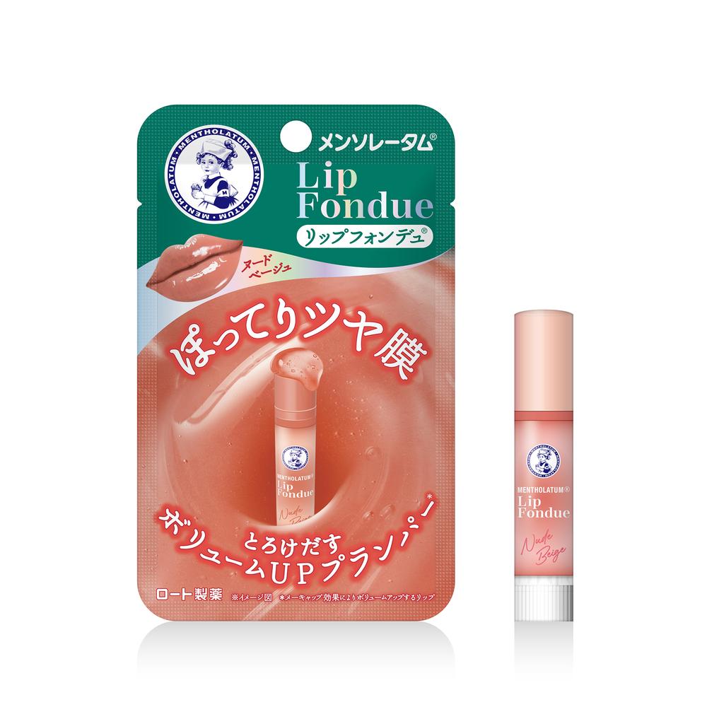 Rohto Mentholatum Lip Fondue Nude Beige 3.2g