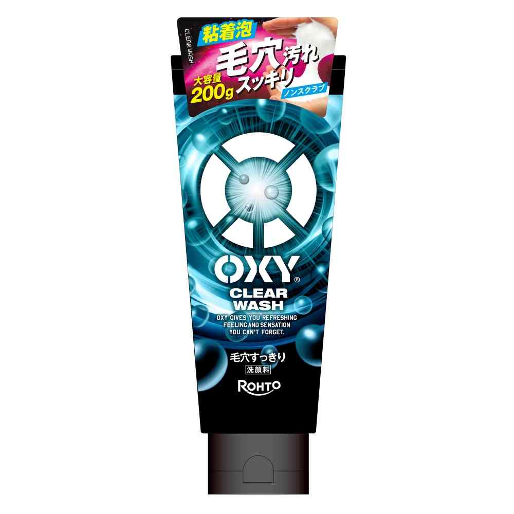 Rohto Oxy Clear Wash Large Size 200g