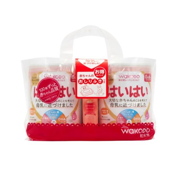Wakodo Lebens Milk Hihihi 0 Months+ 810g x 2 Can Pack