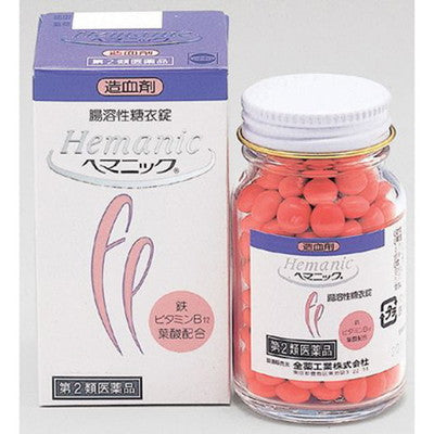 Zenyaku Kogyo Hemanic 180 Tablets
