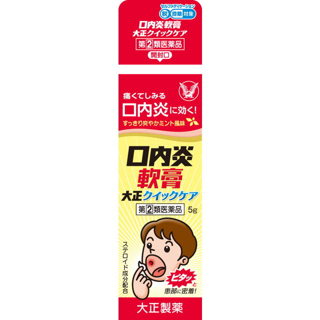 Taisho Quick Care Oral Mucosa Ointment 5g [Self-Medication Tax System Eligible]