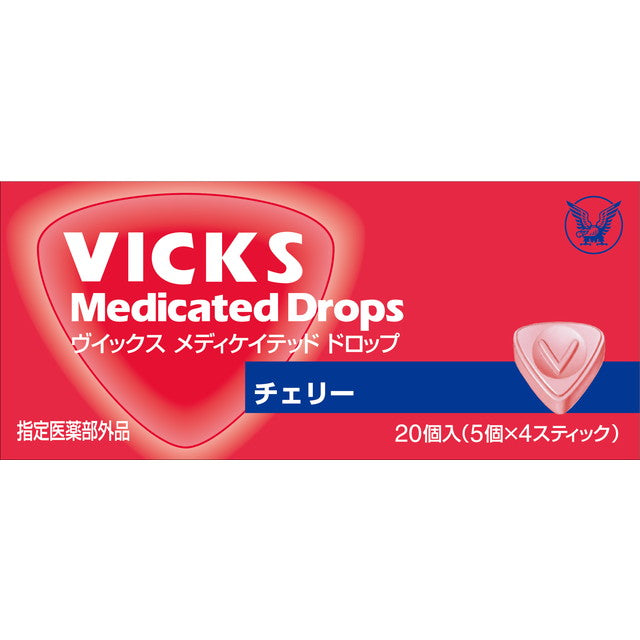 Vicks Medicated Drops Cherry