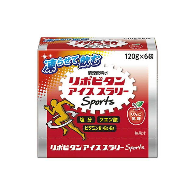 Taisho Pharmaceutical Lipovitan Ice Slurry Sports Apple Flavor 120g x 6
