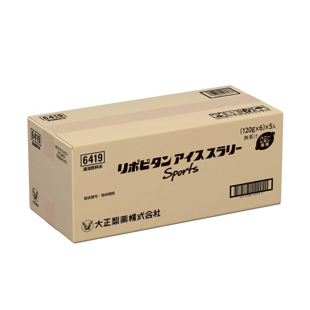Taisho Pharmaceutical Lipovitan Ice Slurry for Sports Honey Lemon Flavor 120g x 30
