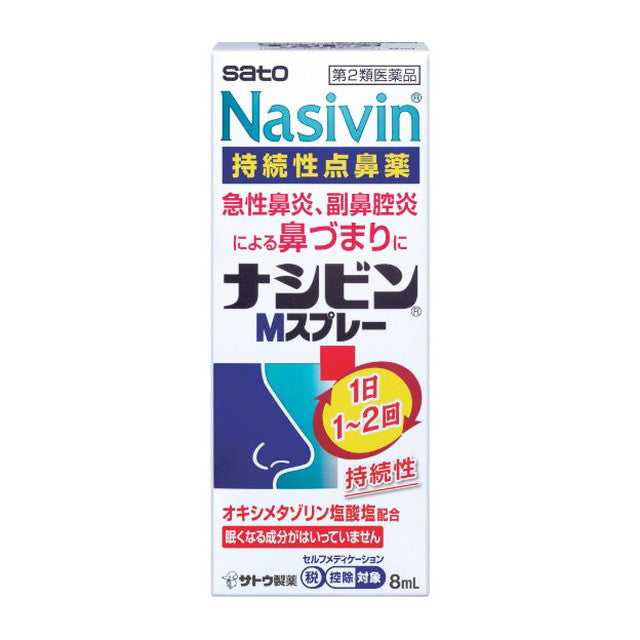 Sato Pharmaceutical Nasivin M Spray 8ml