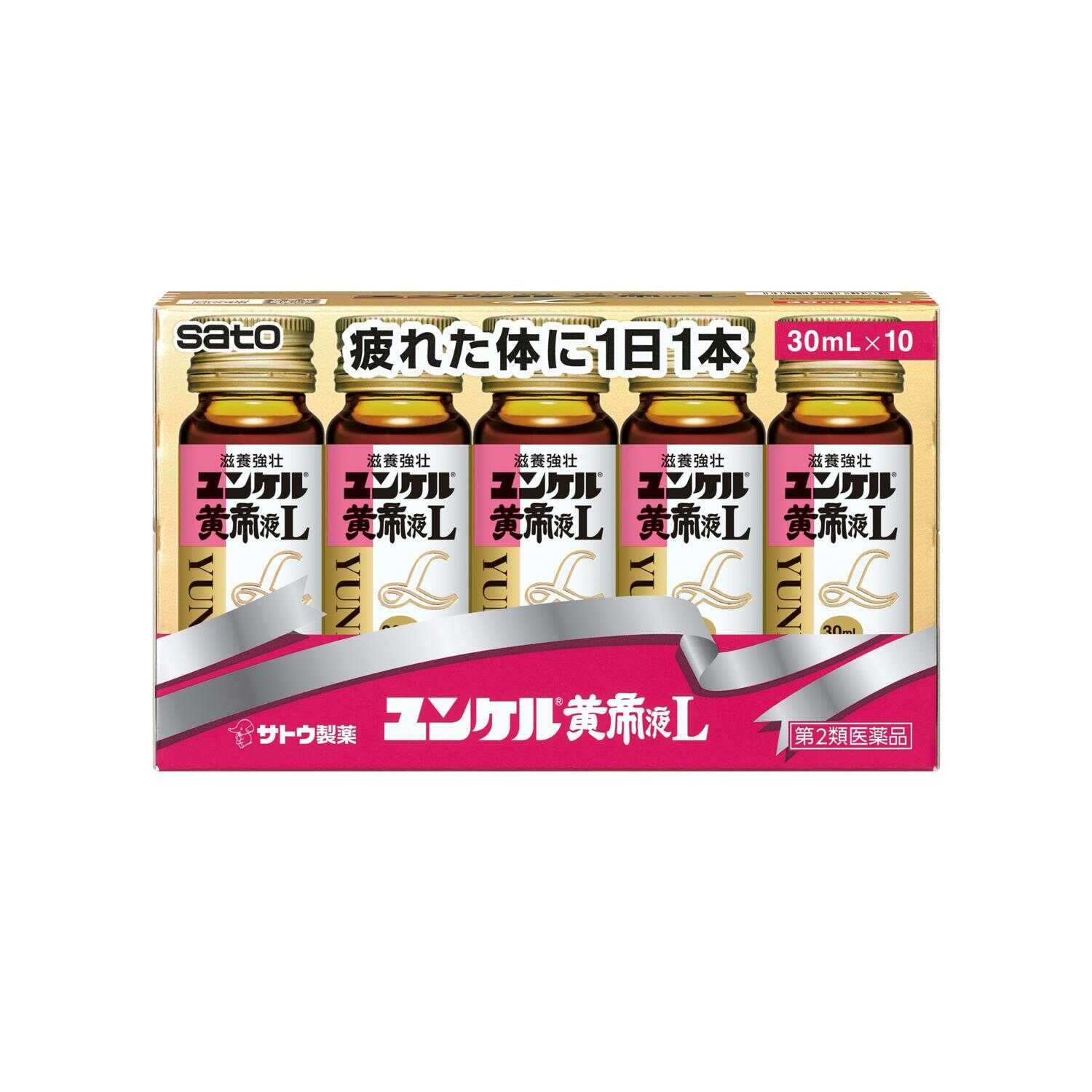 Sato Pharmaceutical Yunker Kotei Liquid L 30ml x 10 Bottles