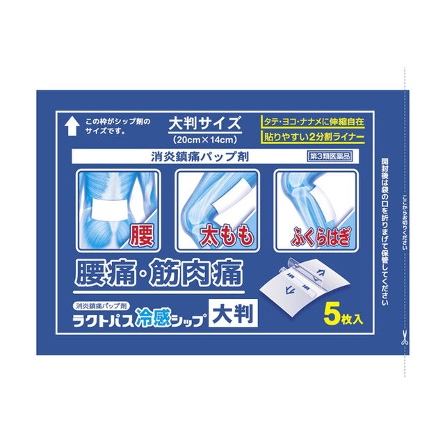 Lactopass Cooling Patch Large 5 Sheets