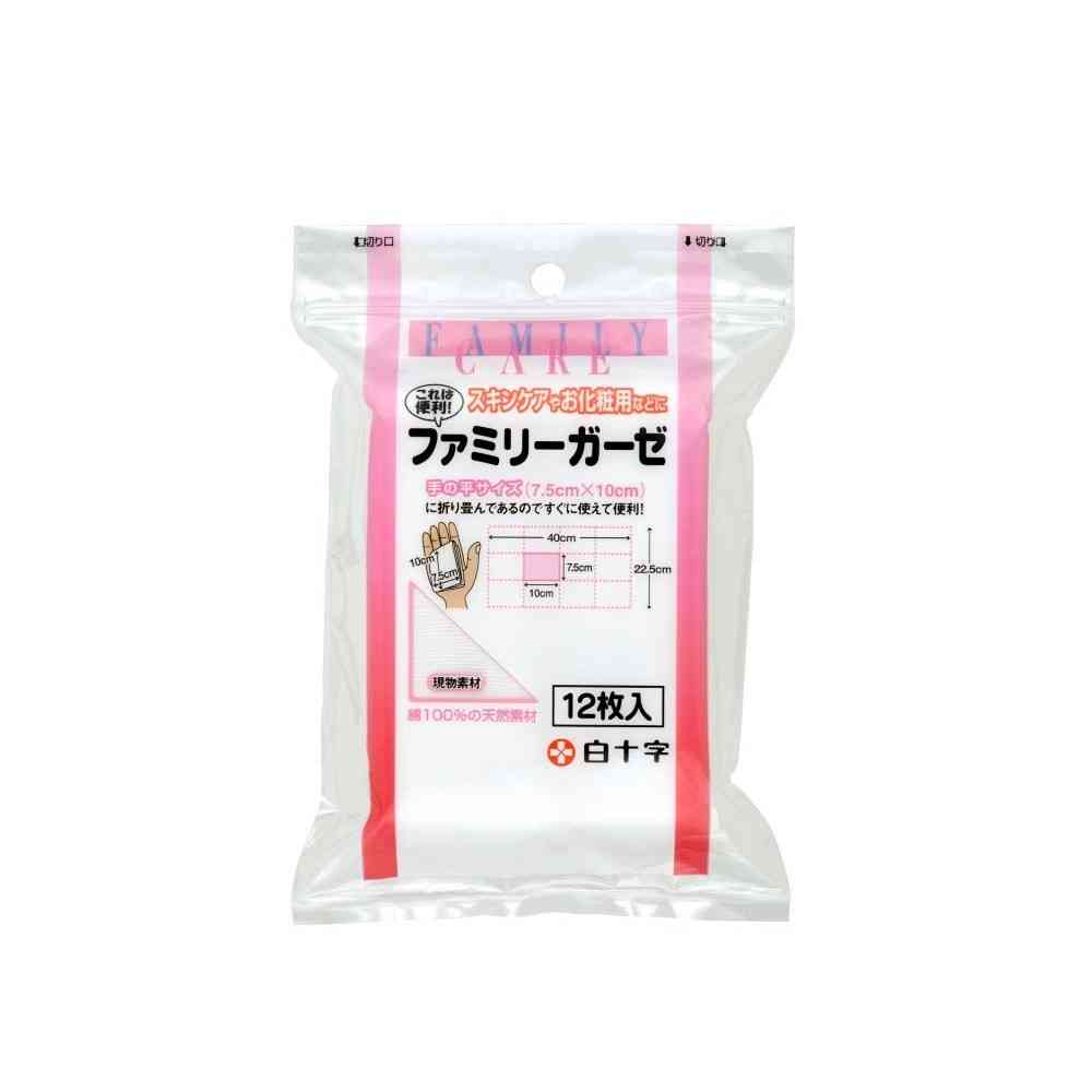 Shirojyuji FC Family Gauze 12 Sheets