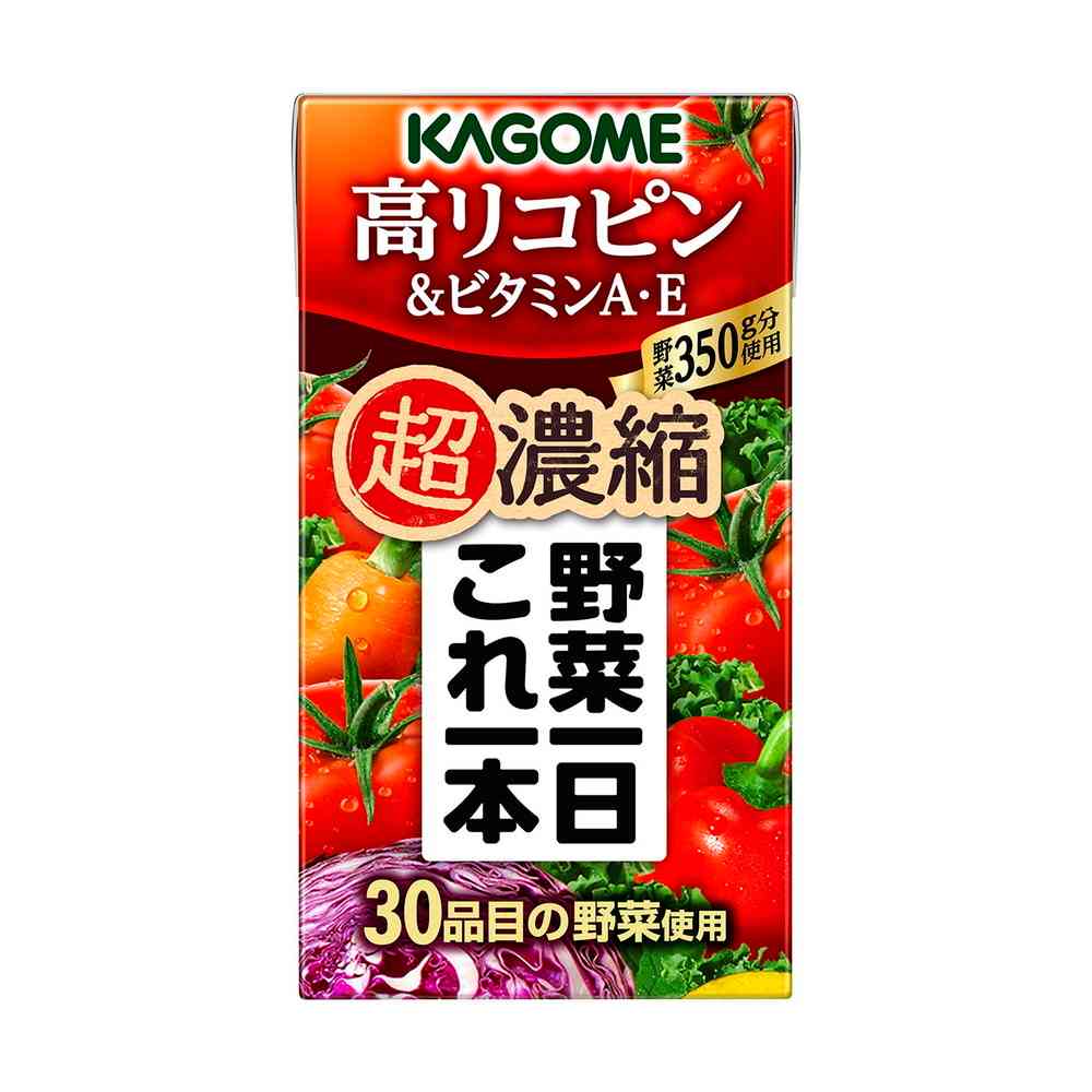 Kagome Vegetable One This One Super Concentrated High Lycopene & Vitamins A & E 125ml