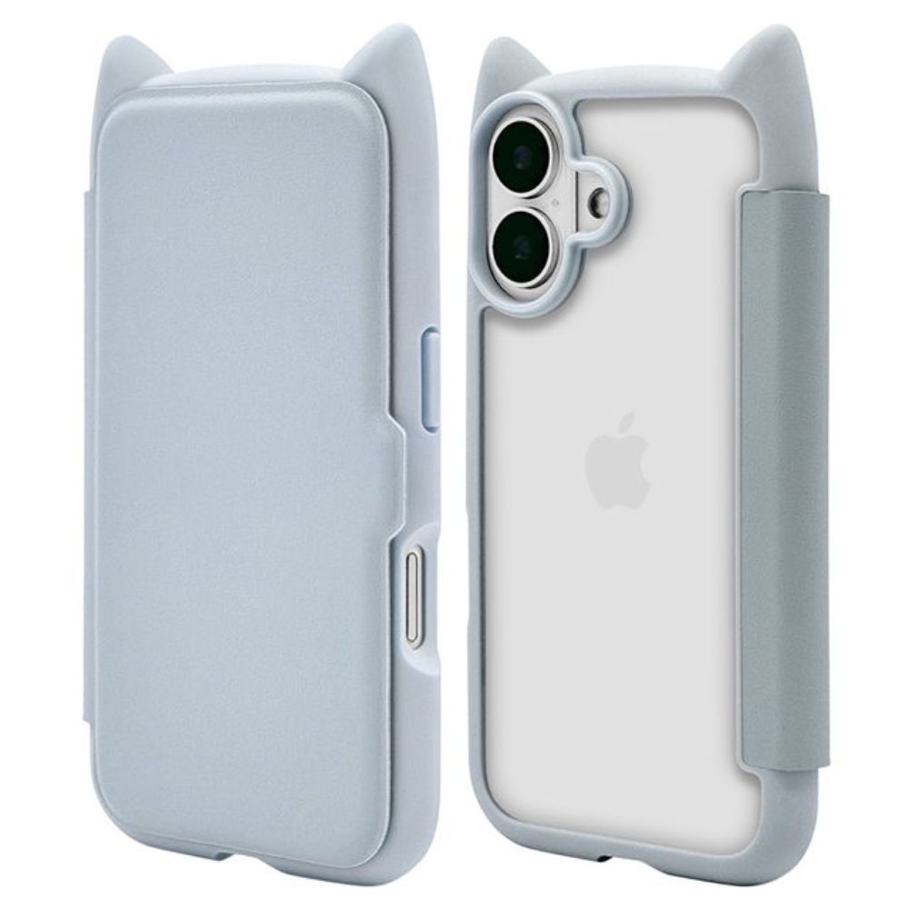 Telephone Lease iPhone 16 Case Cover Smoky Blue