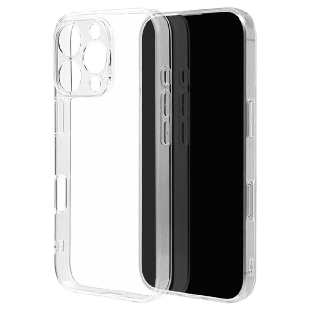 Telephone Lease iPhone 16 Pro Soft Case TPU Clear Wireless Charging Compatible