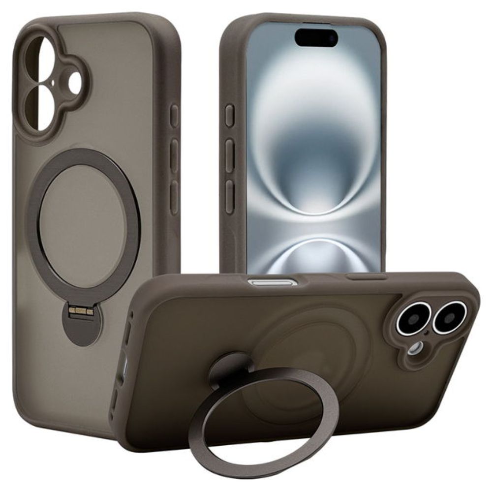 Telephone Lease iPhone 16 Case Cover ZEROSAFE Shaft Frost Natural