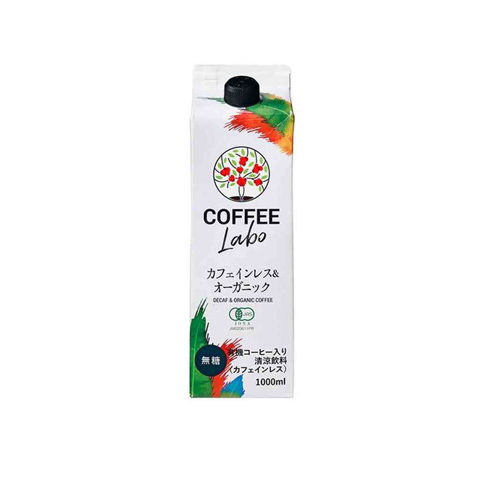 Create COFFEE LABO Decaffeinated & Organic 1000ml