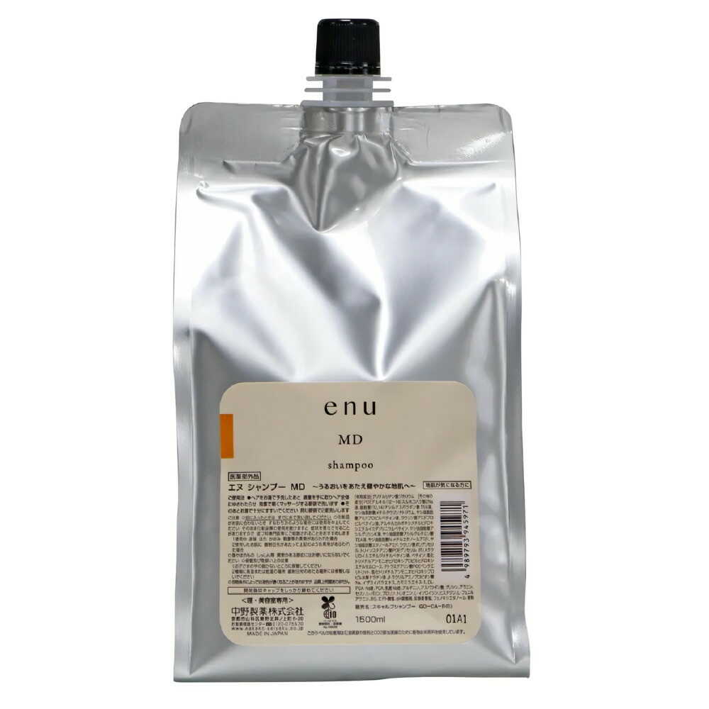 Nakano Seiyaku enu Shampoo MD Refill 1500ml