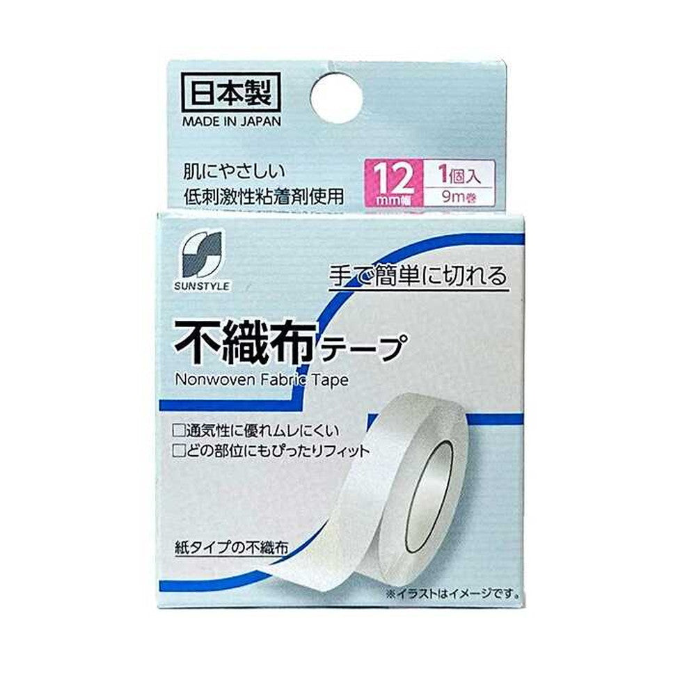 SUN STYLE Non-Woven Tape 12mm x 9m