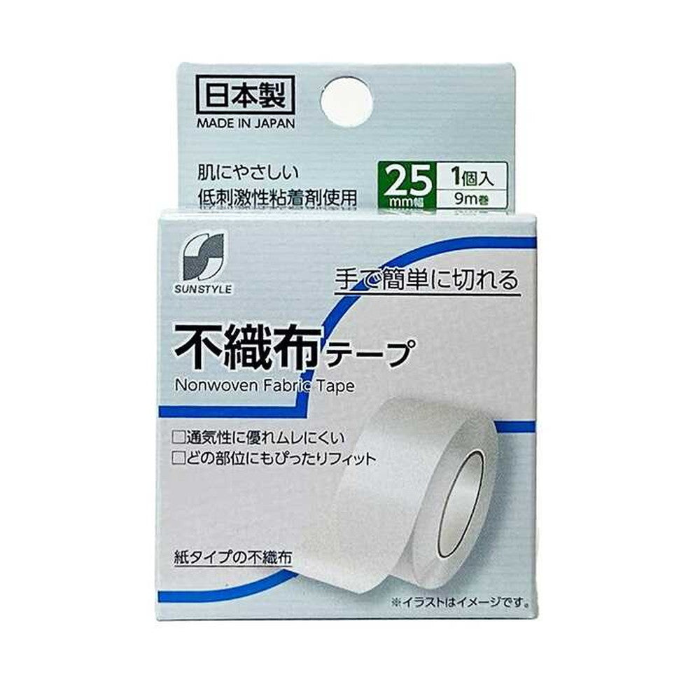 SUN STYLE Non-Woven Tape 25mm x 9m