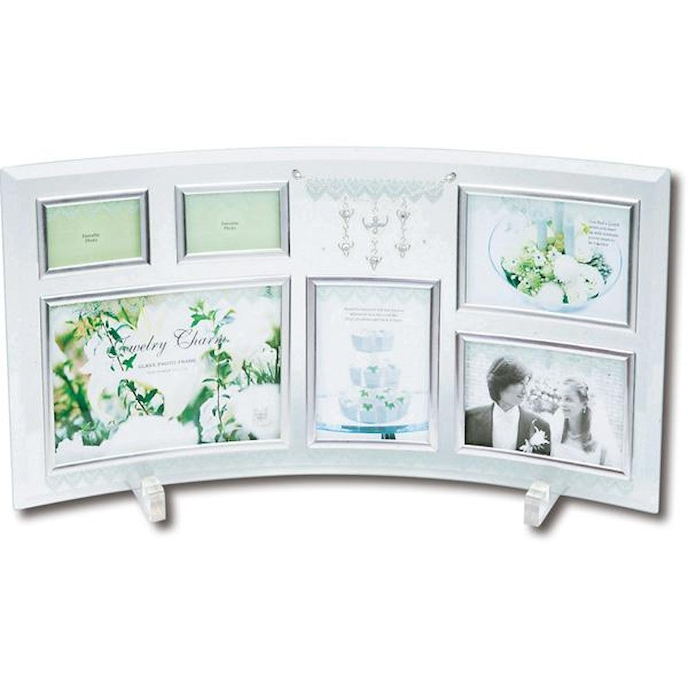 Jewelry Charm Glass Photo Frame 6 Windows