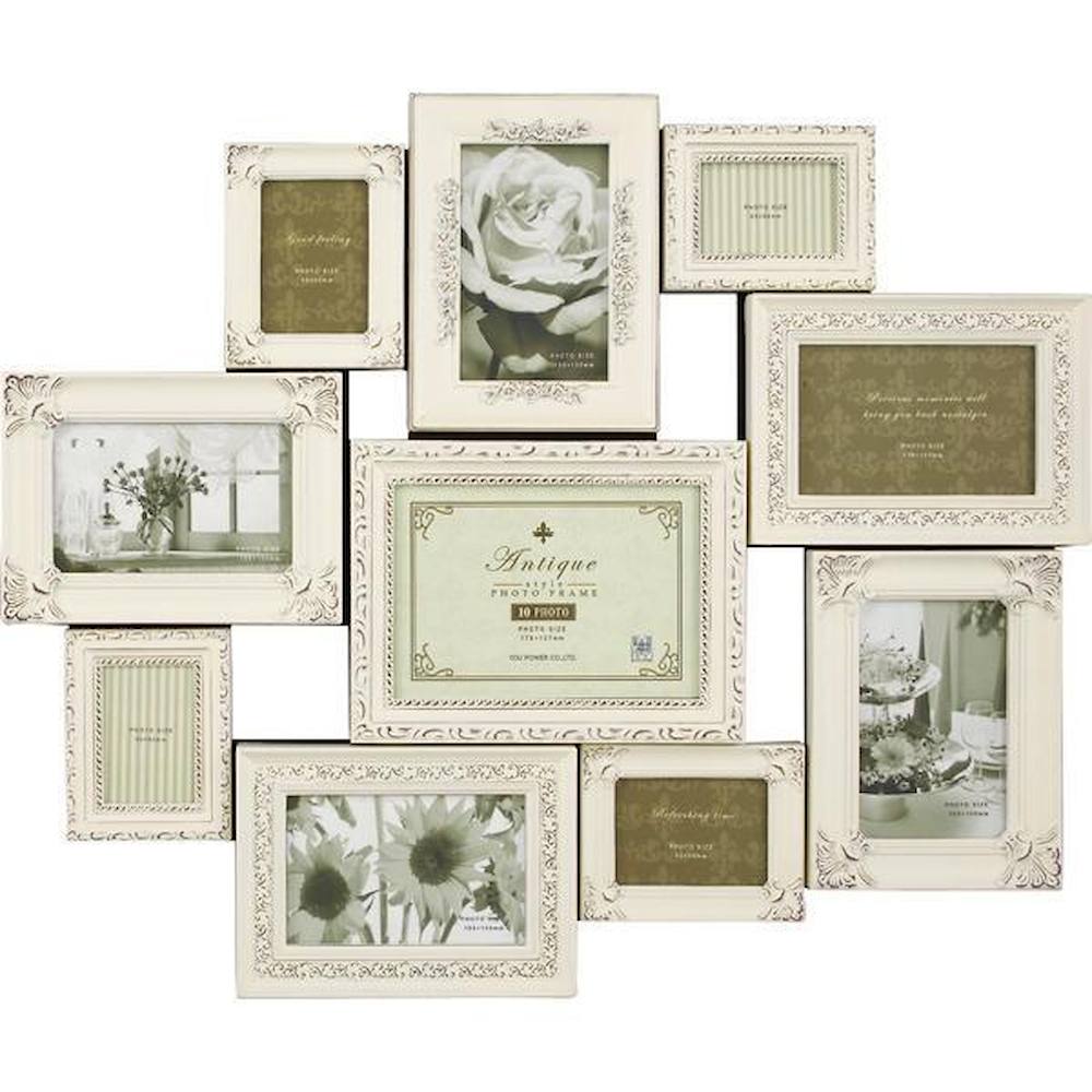 Photo Frame Decoration 10 Wall Frame Antique Vanilla