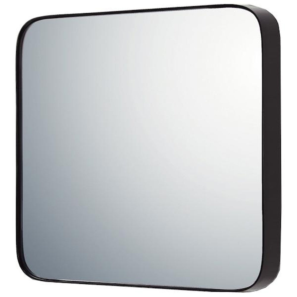 Slim Line Mirror Round Corner L