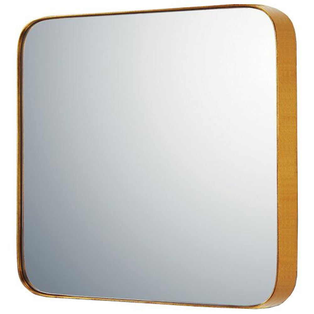 Slim Line Mirror Round Corner L GD