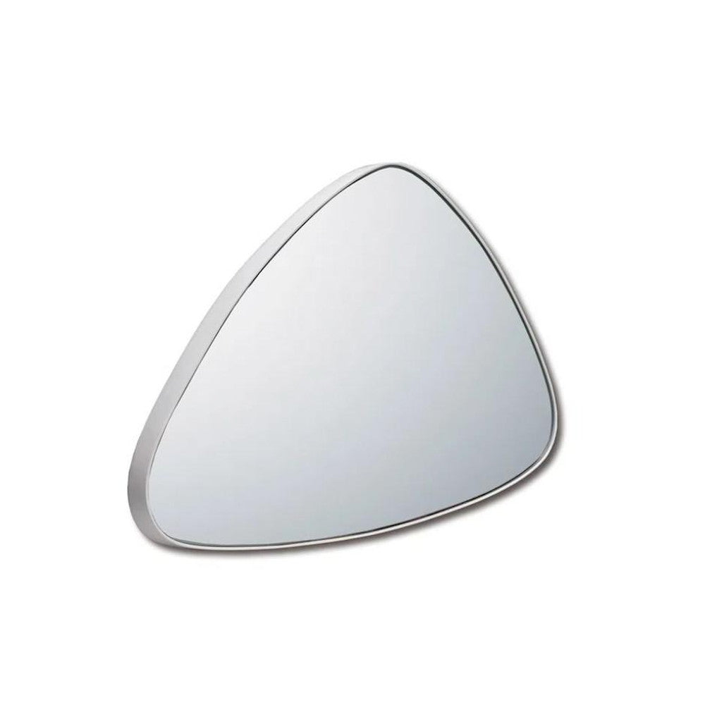Slim Line Mirror 'Dew' Gloss White SM-09051