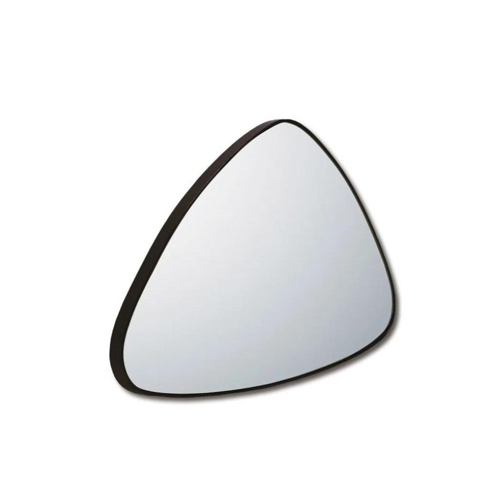 Slim Line Mirror 'Dew' Gloss Black SM-09052