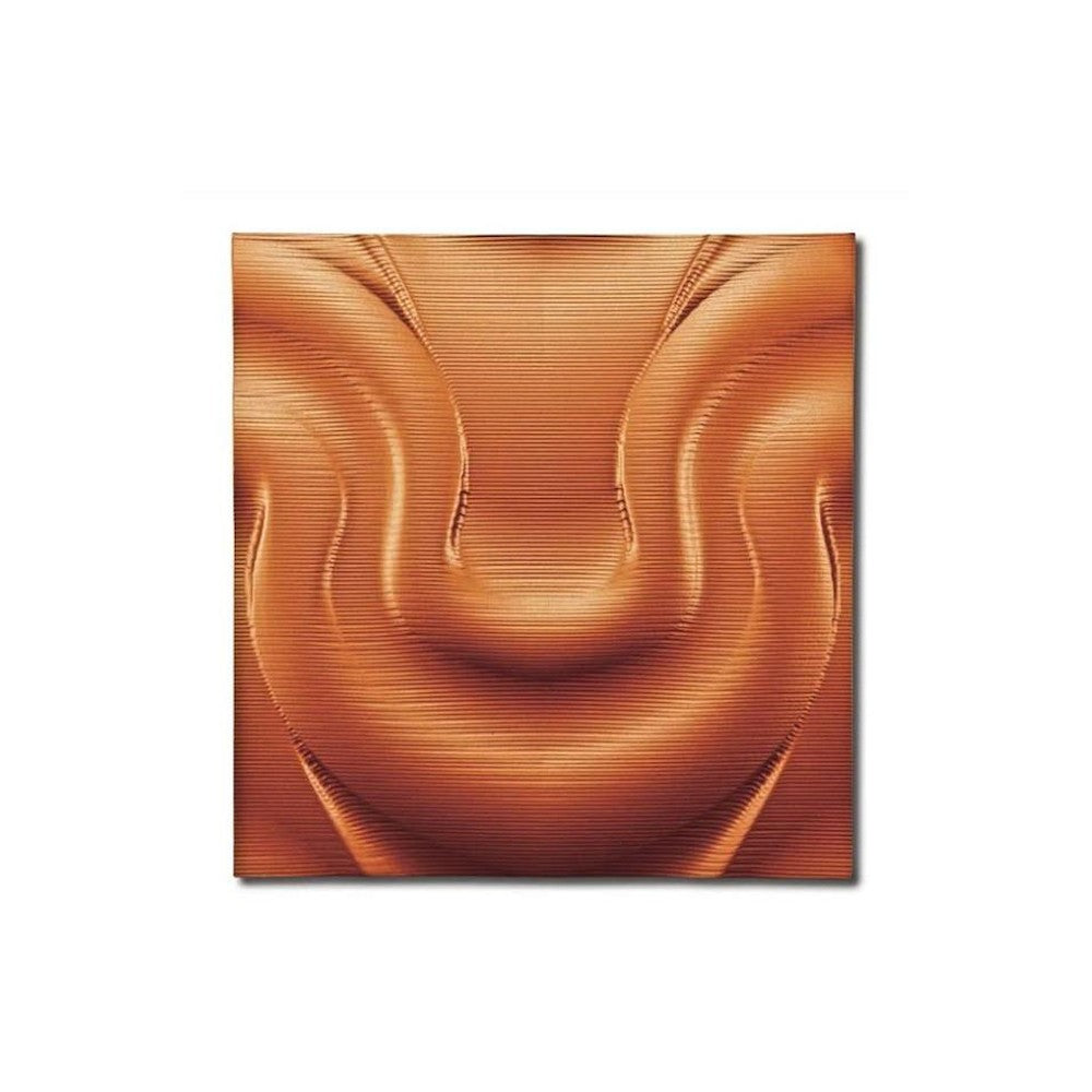 Pladek Wall Art 'Billabong' Metal Orange