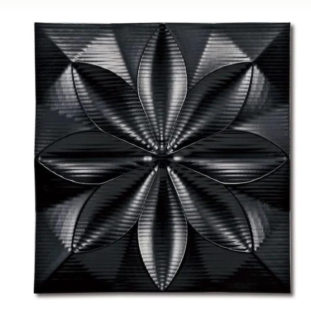 Pladek Wall Art 'Floral' Black