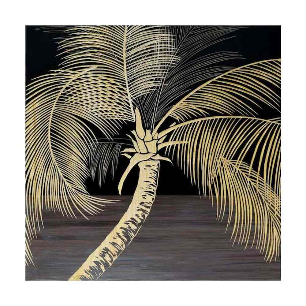 Wood Sculpture Art "Palm Tree"