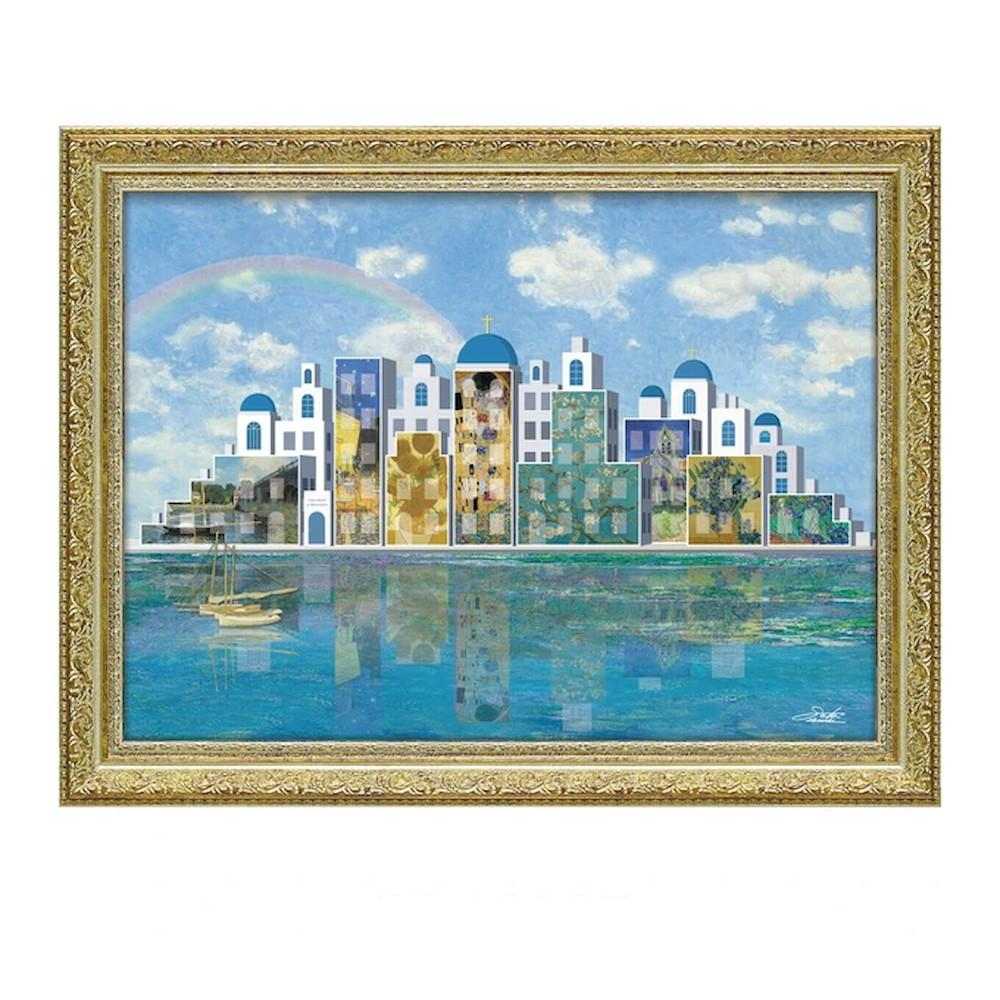 Art Panel - Sohta Shiraishi "Masterpiece Lake Island"
