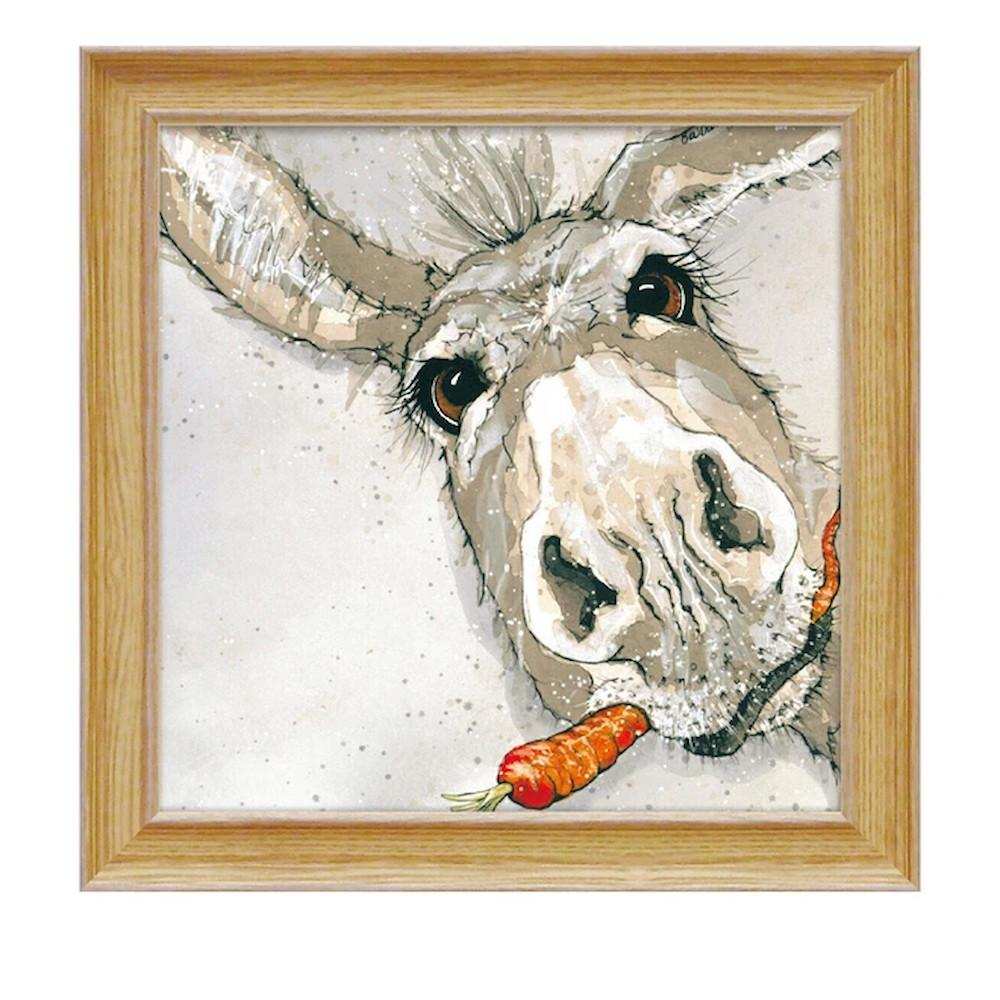 Art Panel Bev Davis "Crunchy Donkey"