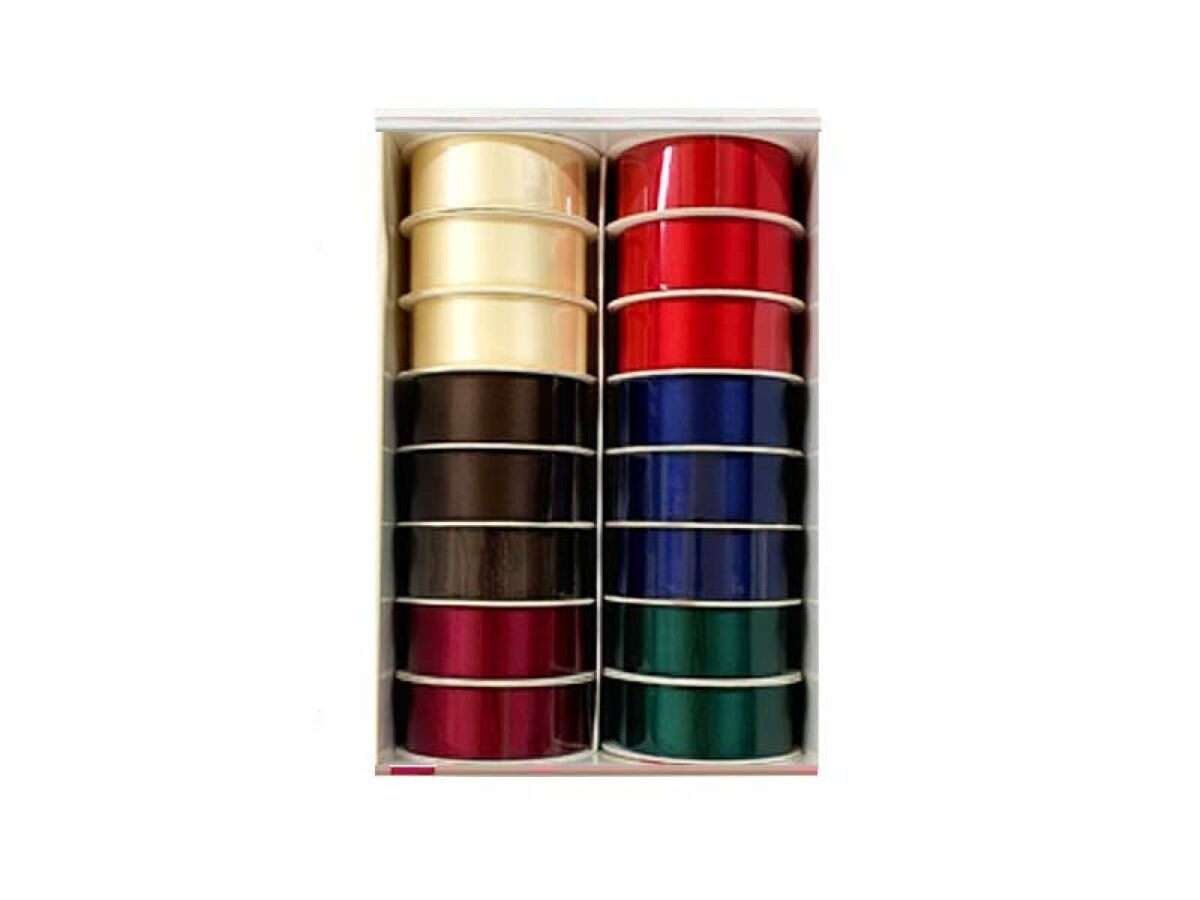Double-Sided Satin Ribbon (Basic Colors)