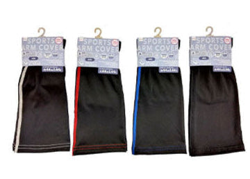 Water-Safe Colored Sports Sewing Arm Cover (Men's, Quick-Dry)