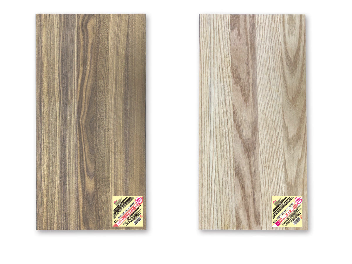 Veneer MDF (Walnut, Oak, WM-8) 600mm x 300mm x 9mm