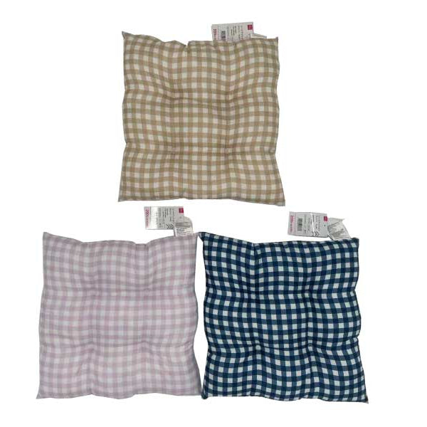 Seat Cushion (Check, Rubber Attached)