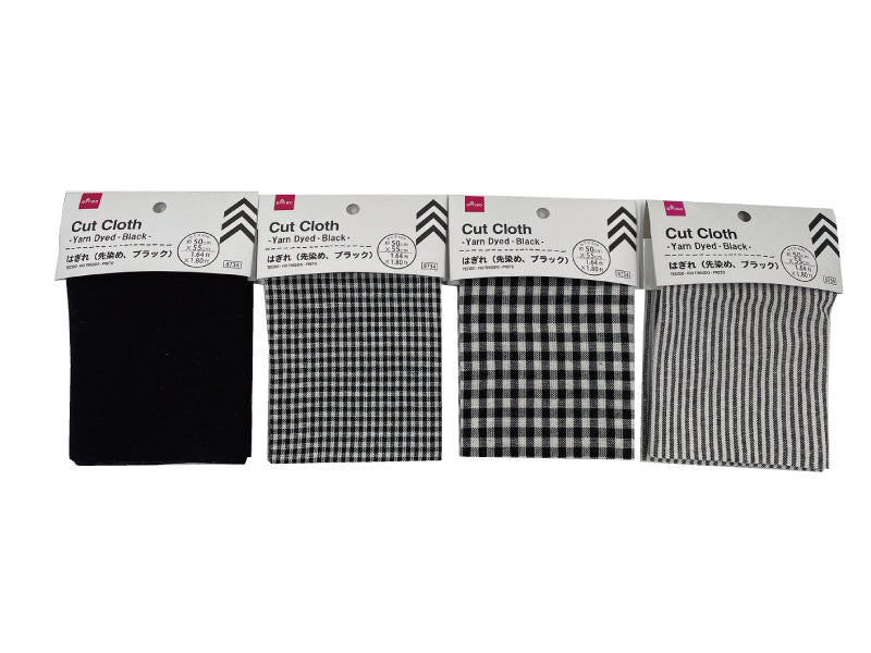 Fabric Scraps (Pre-dyed, Black)