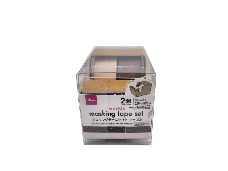 Masking Tape Set (Marble, 2 Pieces)